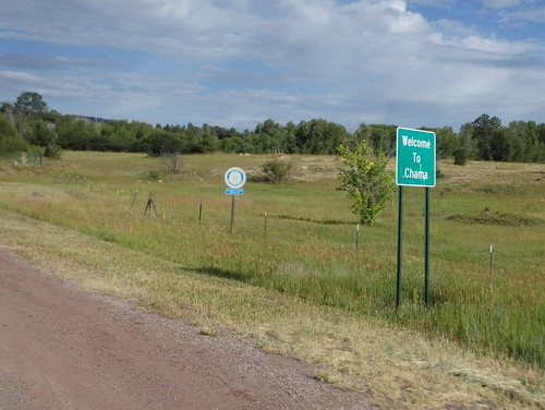 GDMBR: Welcome to Chama, NM.